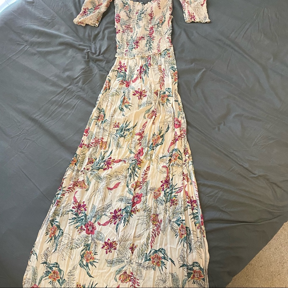 Off the shoulder maxi